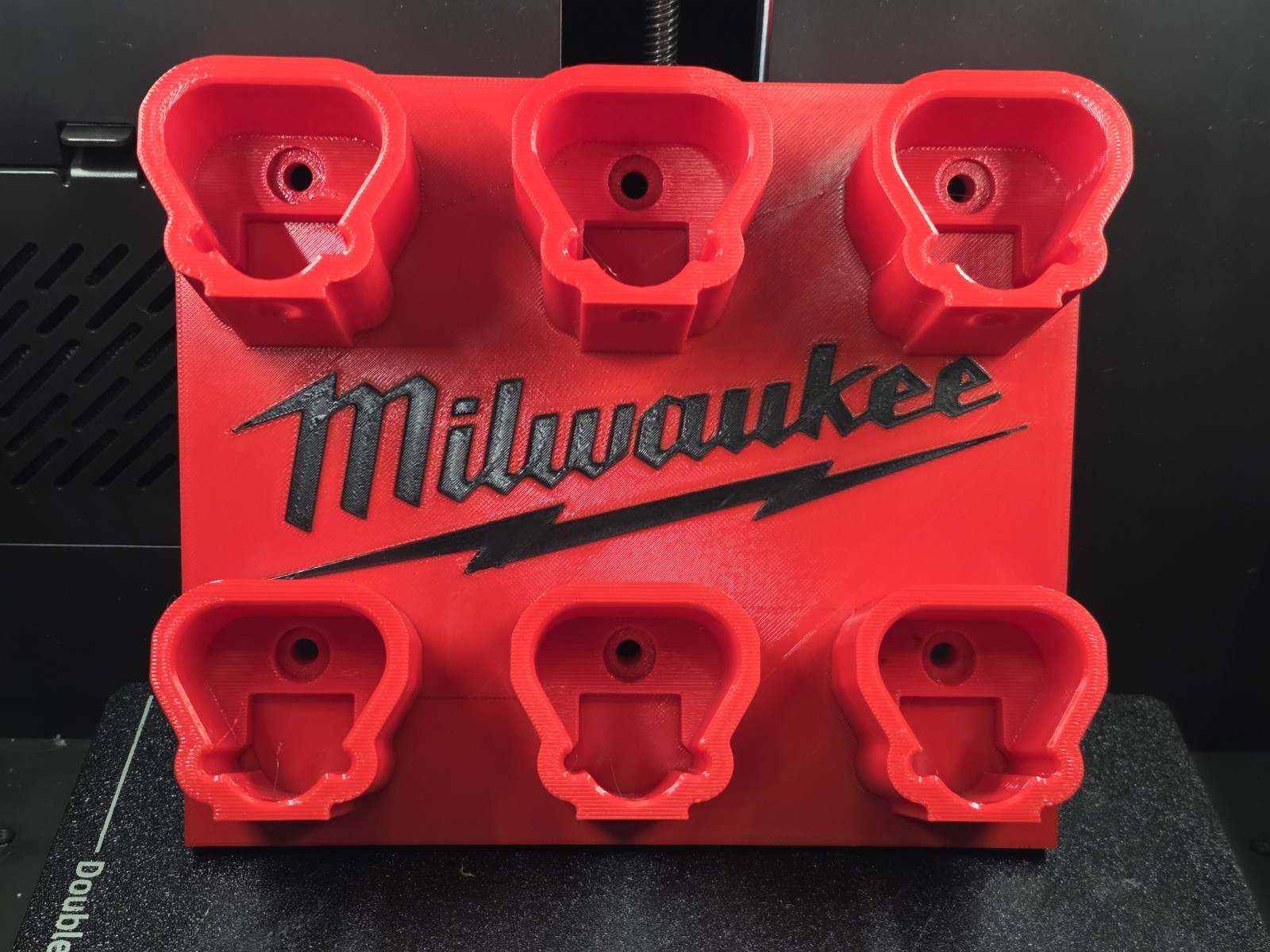 M12 Battery Wall Holder Storage Milwaukee