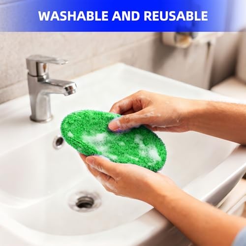 Green Windshield Cleaning Tool - Car Window Cleaner - 4 Green