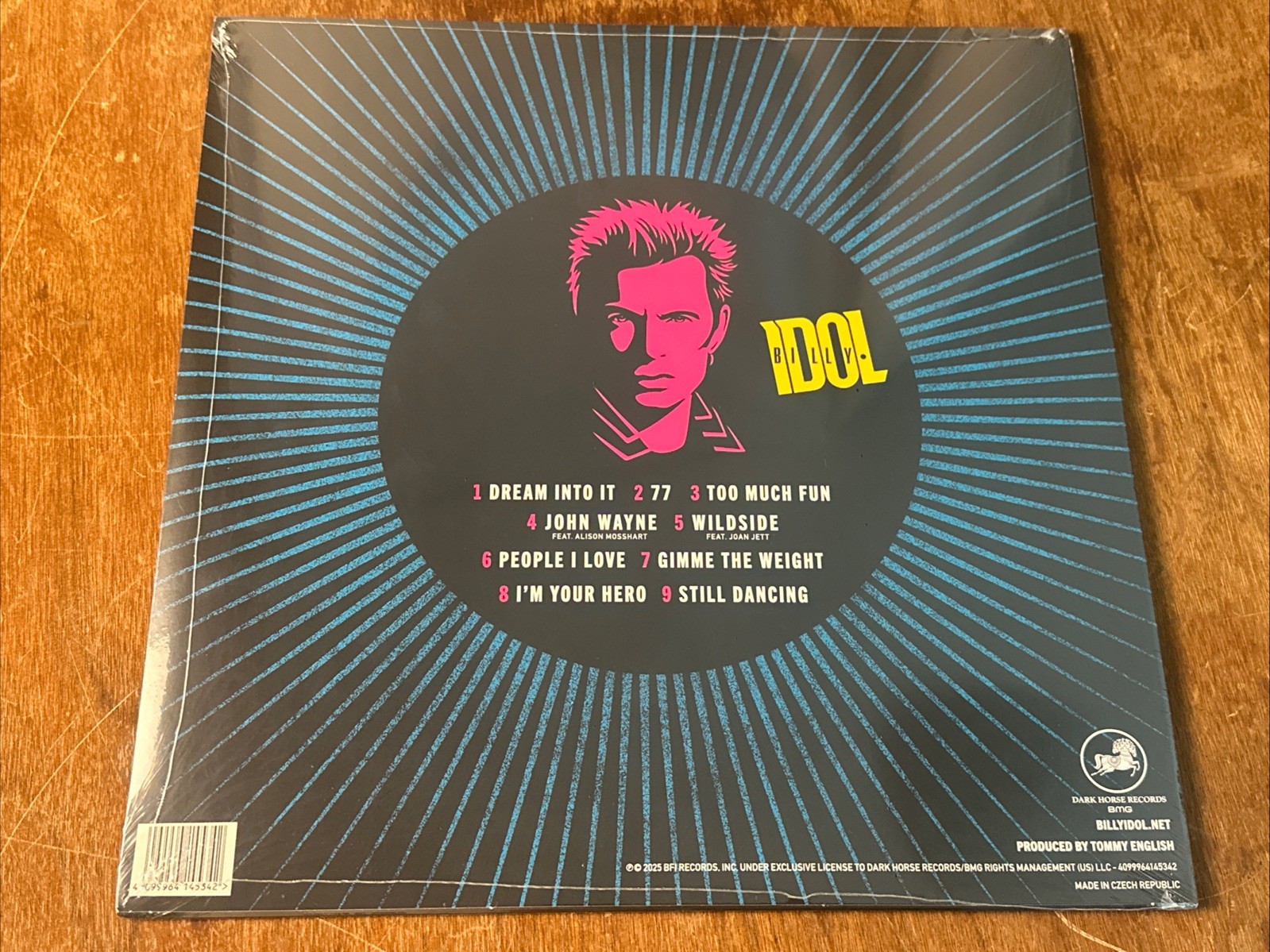 Dream Into It by Billy Idol (Vinyl Record, 2025)