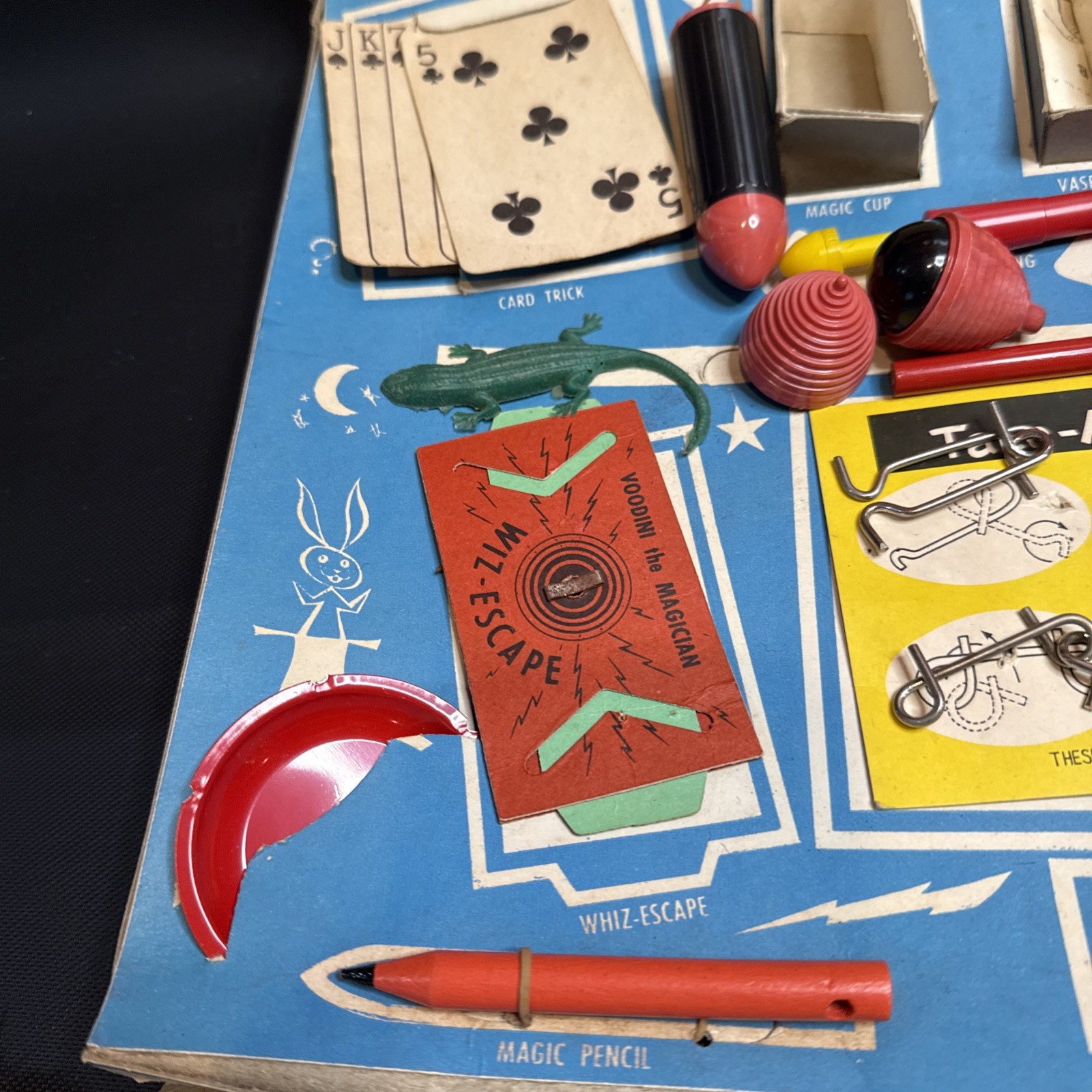 Rare Vintage 1958 Transogram Magic Kit Incomplete With Extras