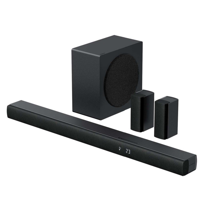 Hisense R652 5.1 Ch Soundbar 6.5” Wireless Subwoofer Rear Surround Speakers 440W