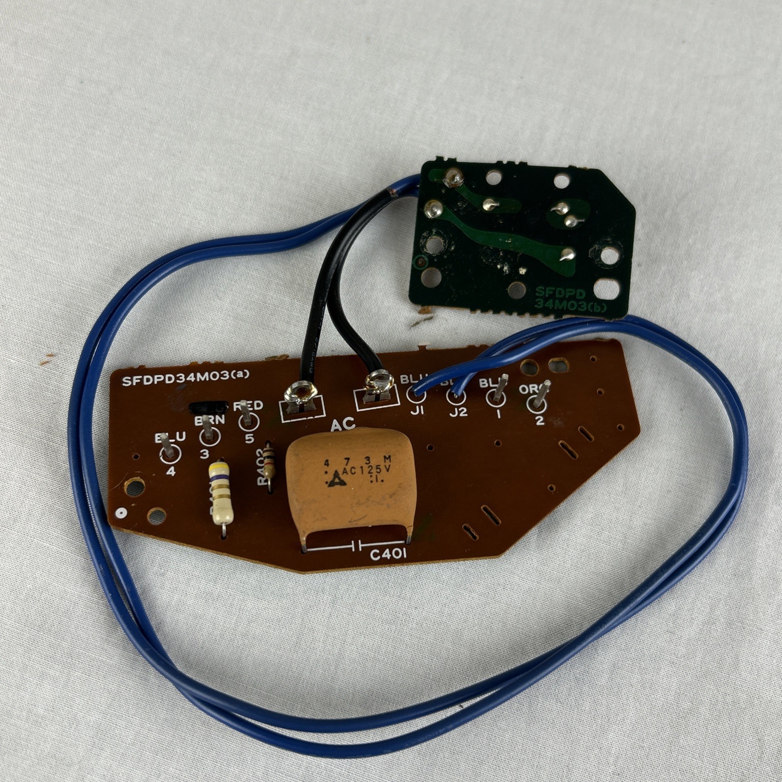 Technics SL-D202 2 Connected Boards SFDPD34MO3 Untested