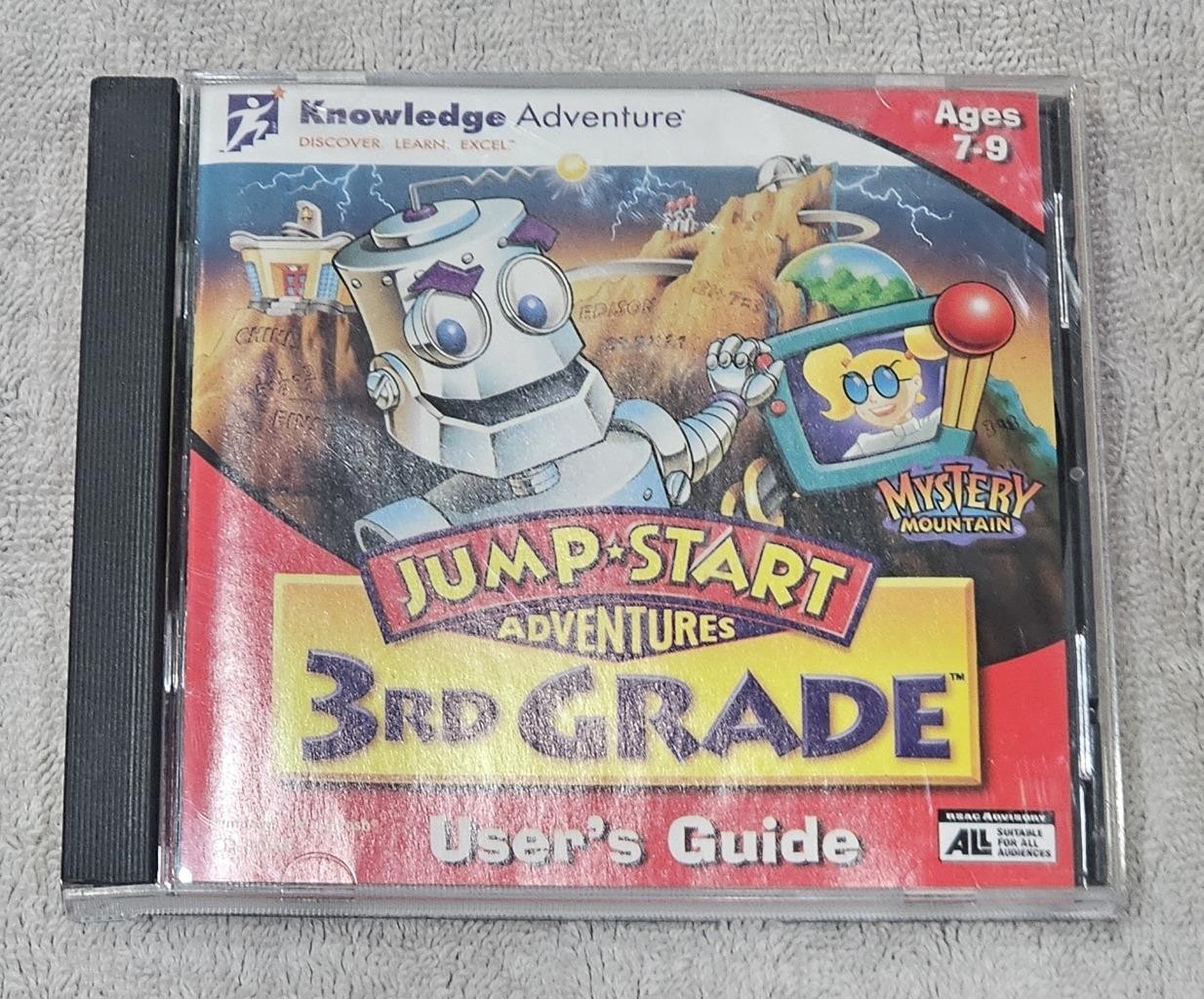 JumpStart 3rd Grade (7-9yrs) - Educational Game, Learning System PC MAC CD-ROM