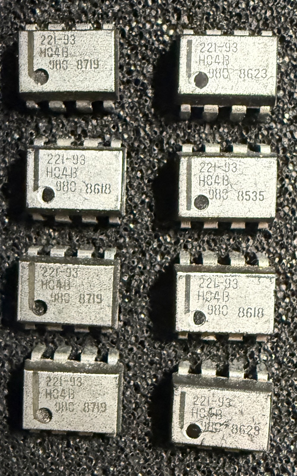 2pcs, 221-93 General Purpose OP Amp 8-Pin DIP - NTE976/ECG976