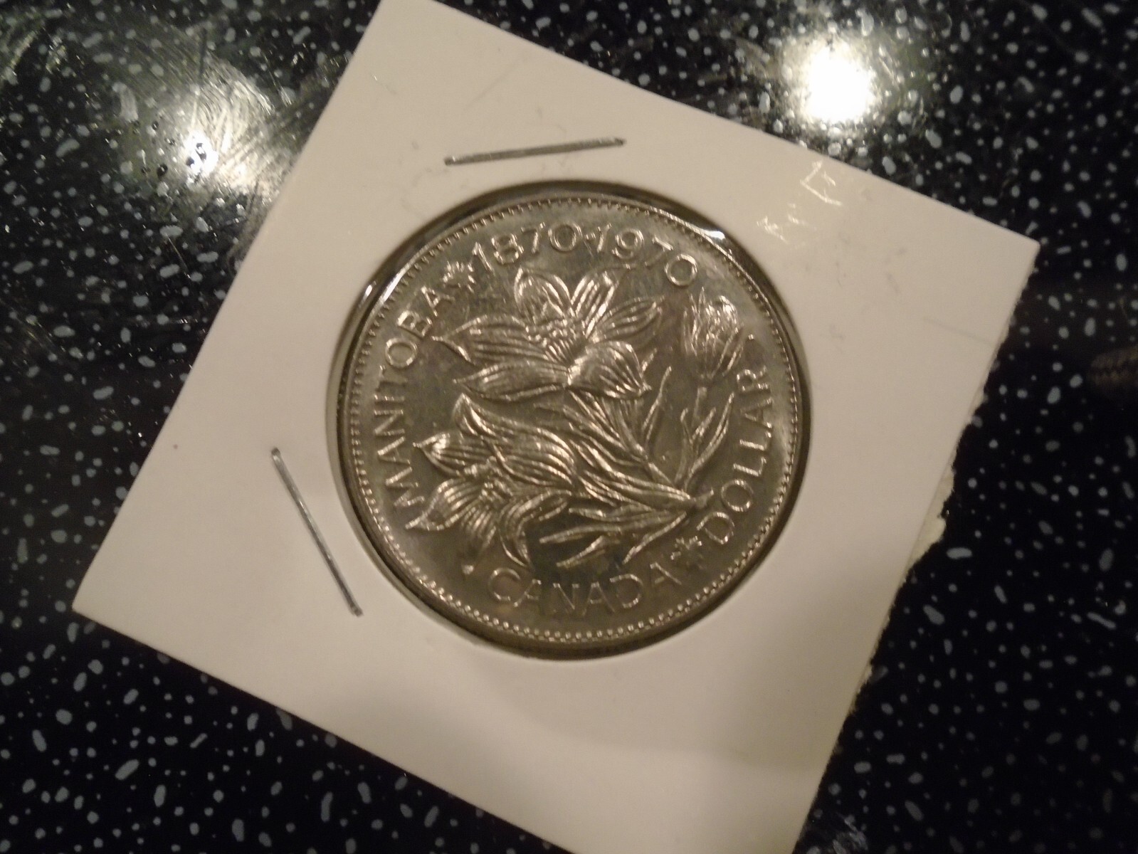 1970 Canadian Dollar Proof-Like Coin Uncirculated. Special 100 Year Manitoba!