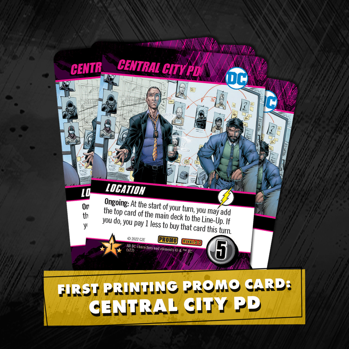 DC Deck-Building Game: Rivals – The Flash vs. Reverse-Flash (KICKSTARTER VERSION