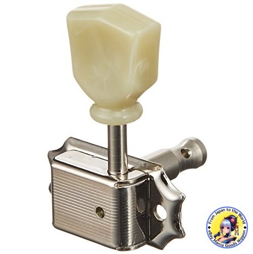 SCUD Cruson Type Peg Keystone Knob 1 String Side Bulk Nickel 2012N-BR