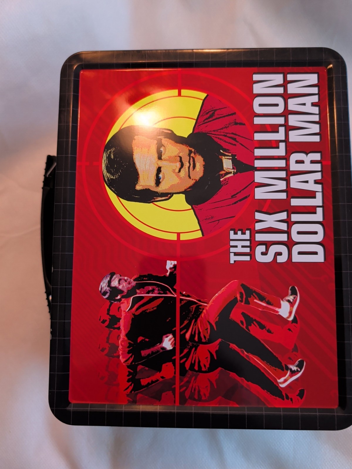 2012 The Six Million Dollar Man Tin Lunch Box