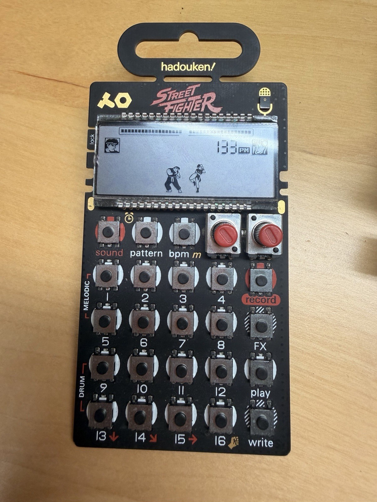 Teenage Engineering PO-133 Street Fighter Sampler & Sequencer, 16 Pads