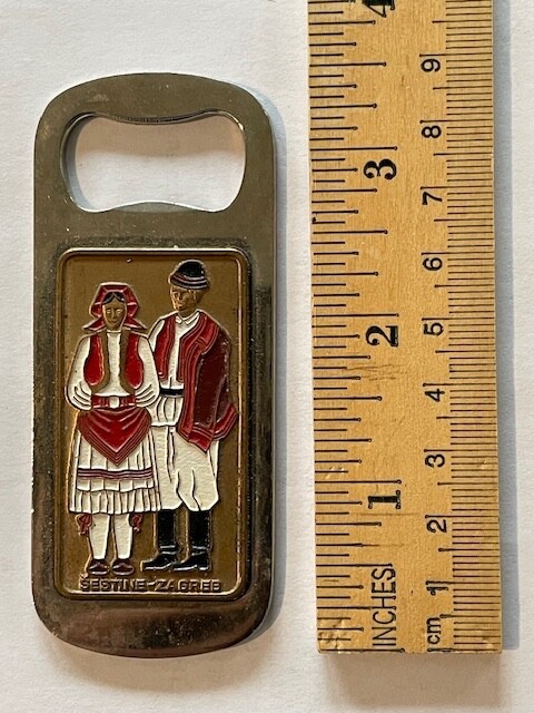 Rare Vintage Croatian Bottle Opener