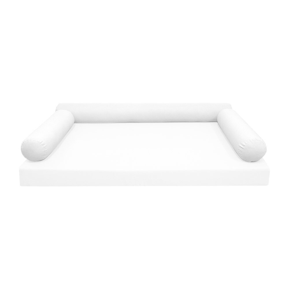|COVER ONLY| STYLE 6 Full Bolster Pillow Daybed Porch Swing Knife Edge AD106
