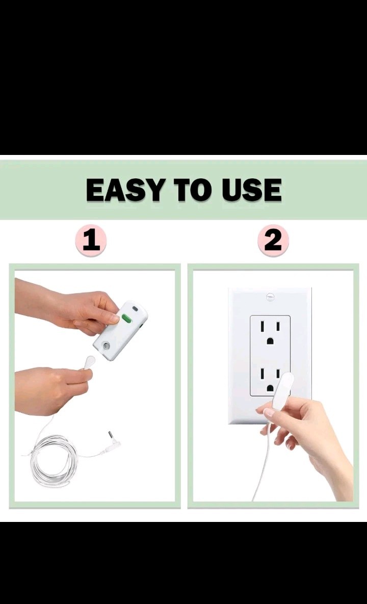 Grounding Tester with Grounding Wire (White)