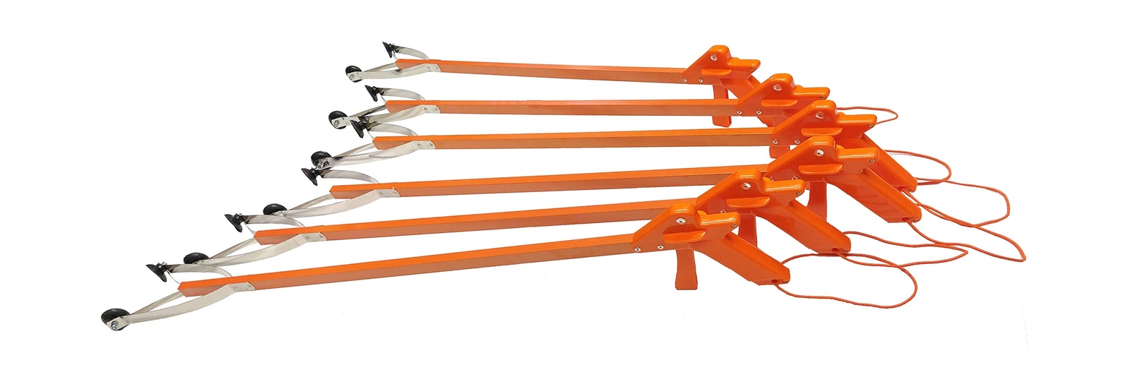 ArcMate Orange-U-Tongs PRO Grade Litter Pick up Tool, Elastic Lanyard, Suctio...