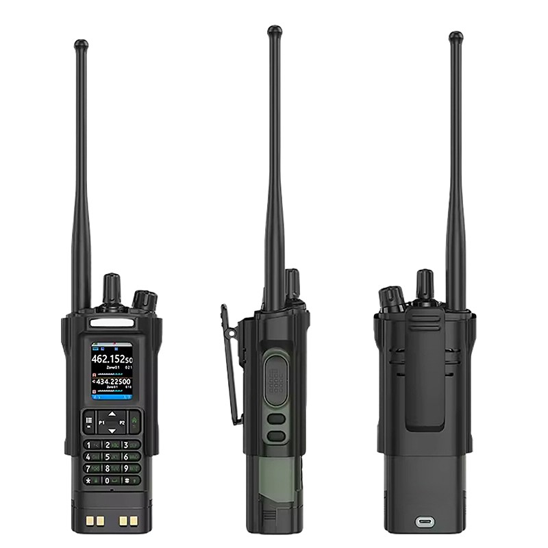 For DM32 Two Way Ham Radio Original UV-32 Walkie Talkie Belt Clip Hoster Case