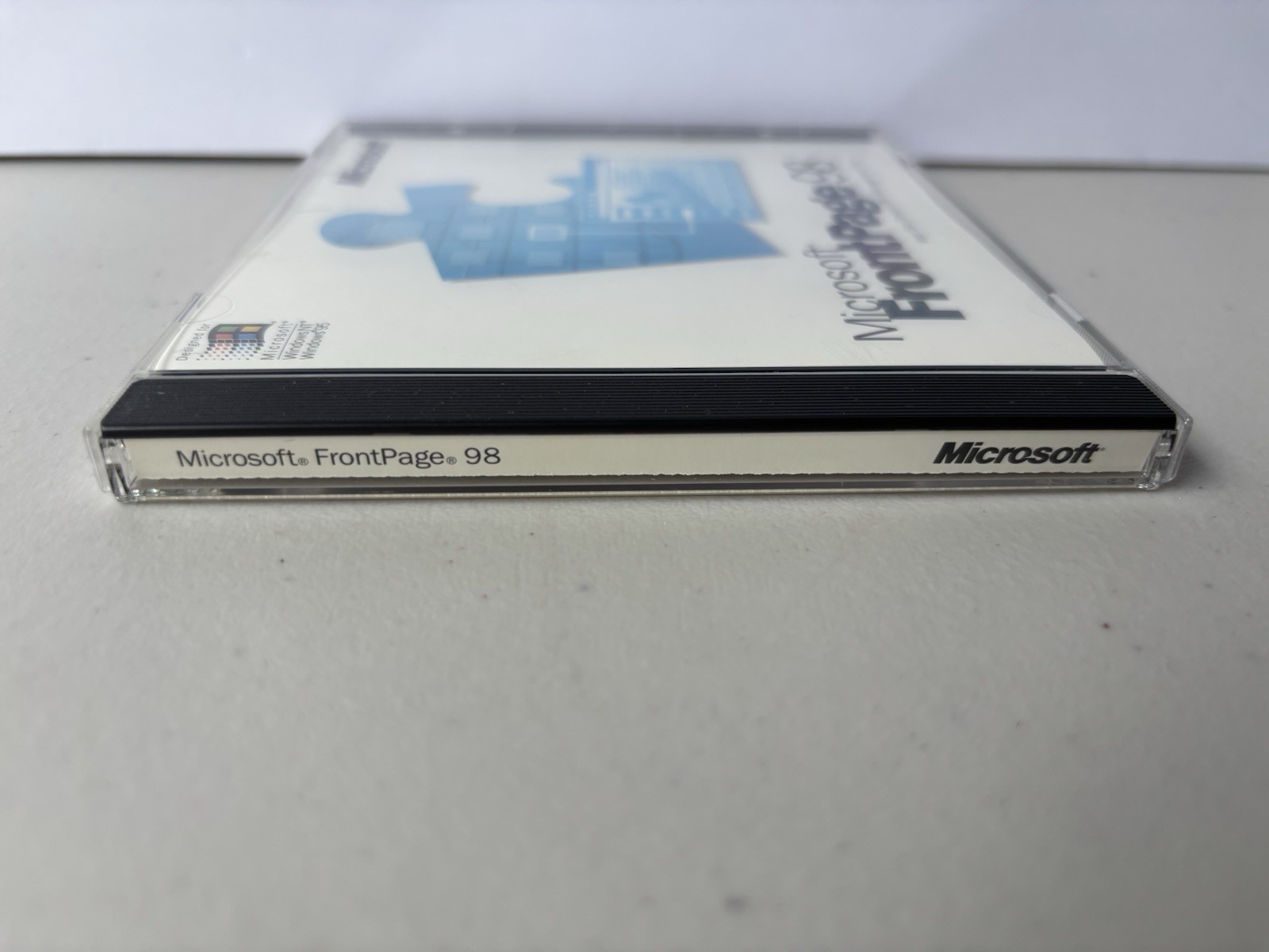 Microsoft FrontPage 98 CD-ROM w/Key - Near Mint Disc!