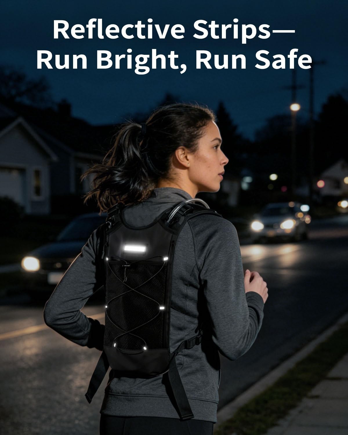 Hydration Vest for Running - Lightweight Chest Pack with 2L Water Bladder - L...