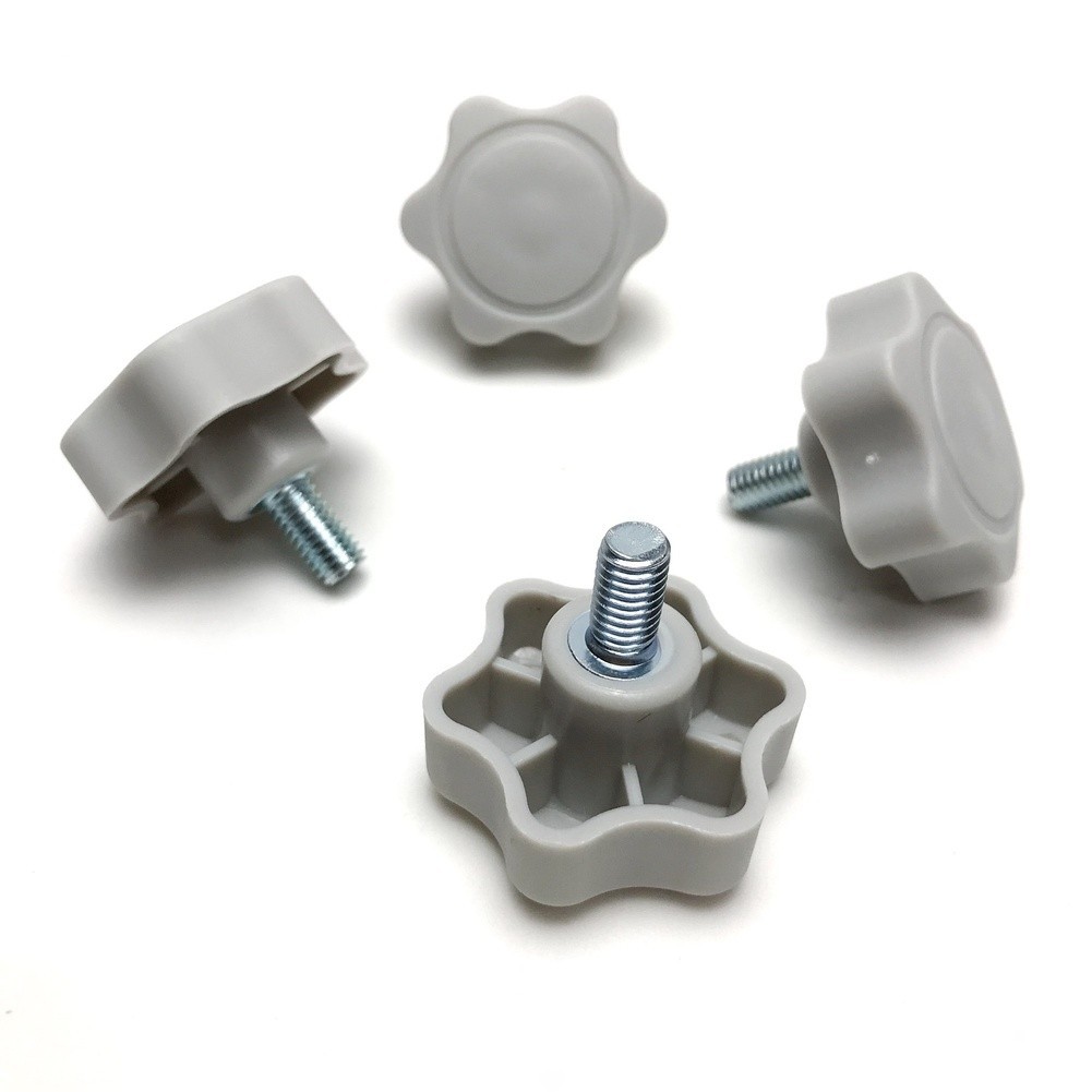 Plastic M8 Thread 15mm Knob Fastener for Cable Crossover and Lat Machine