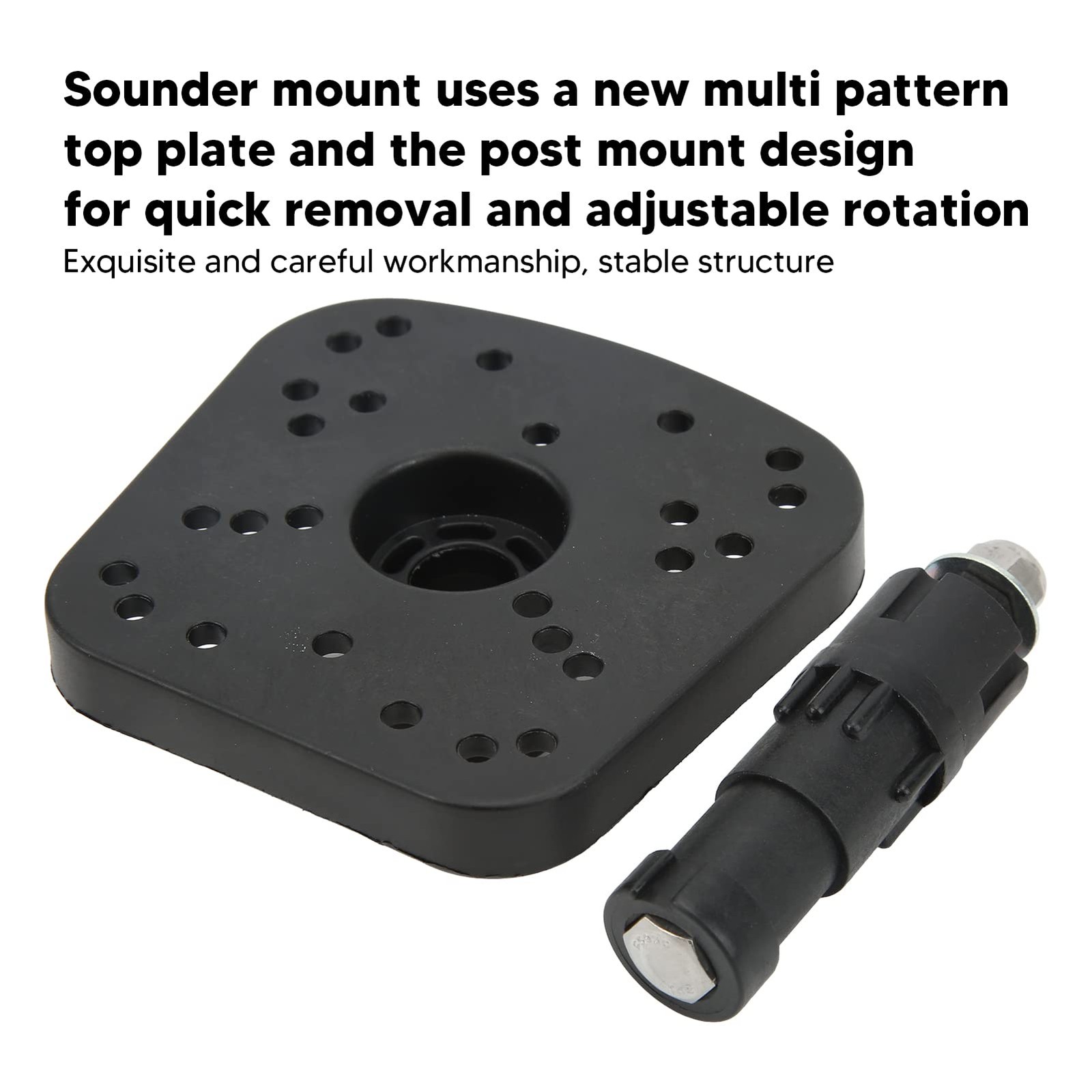 Universal Adjustable Electronic Fish Finder Mount Bracket Marine Electronics