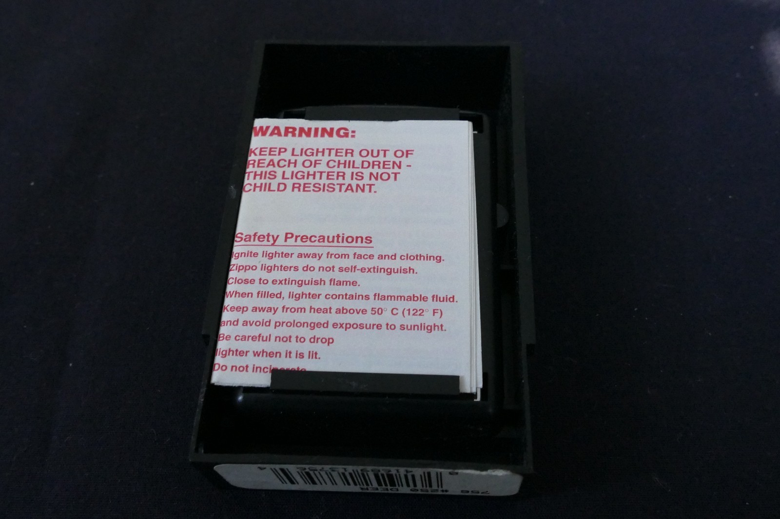 Zippo 10? Point Buck Deer Lighter Never Opened/Fired Mint-In-Box With Paper
