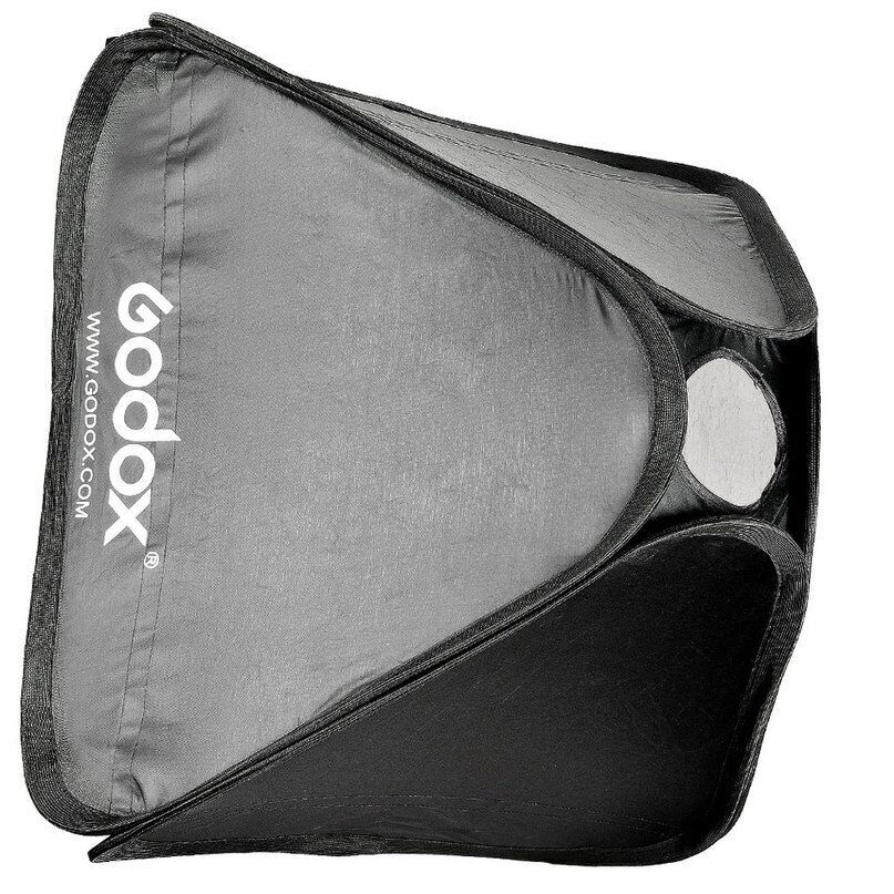 Godox 80cm Foldable Bowens Mount Softbox with Grid & S-type Speedlite Bracket