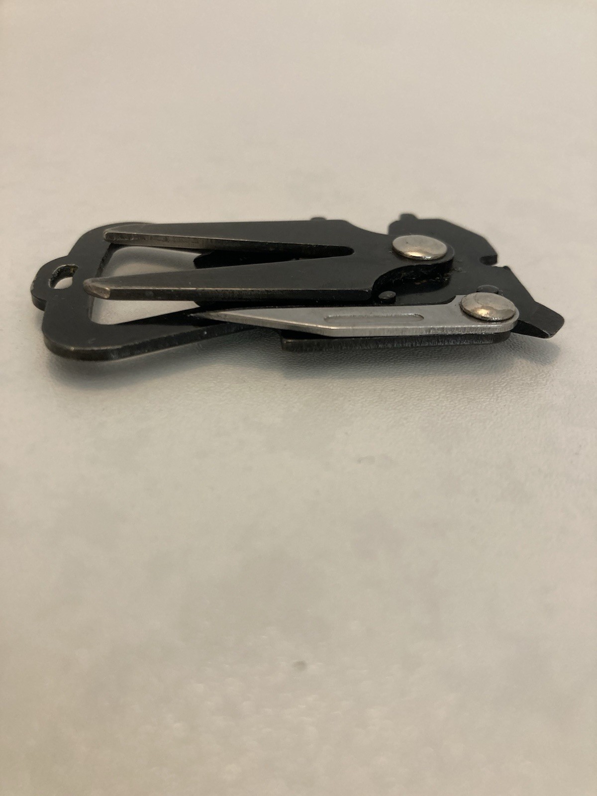 Vintage Golf Divot Multi Tool Bottle Opener Knife Folding Black