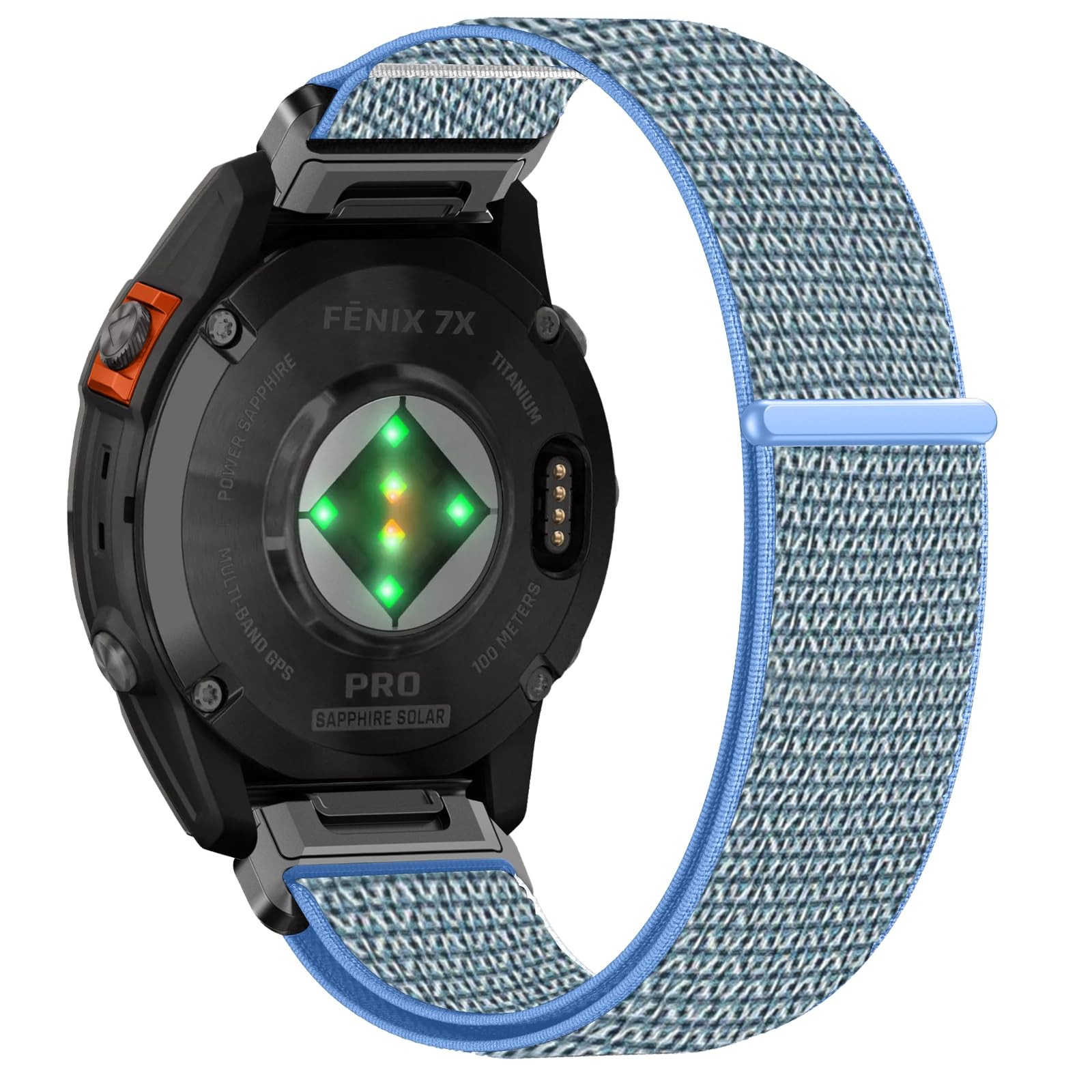 Nylon Band for 51mm of Garmin Fenix 8 /Quatix 8/Tactix 8/D2 Mach 2, 26mm Spor...
