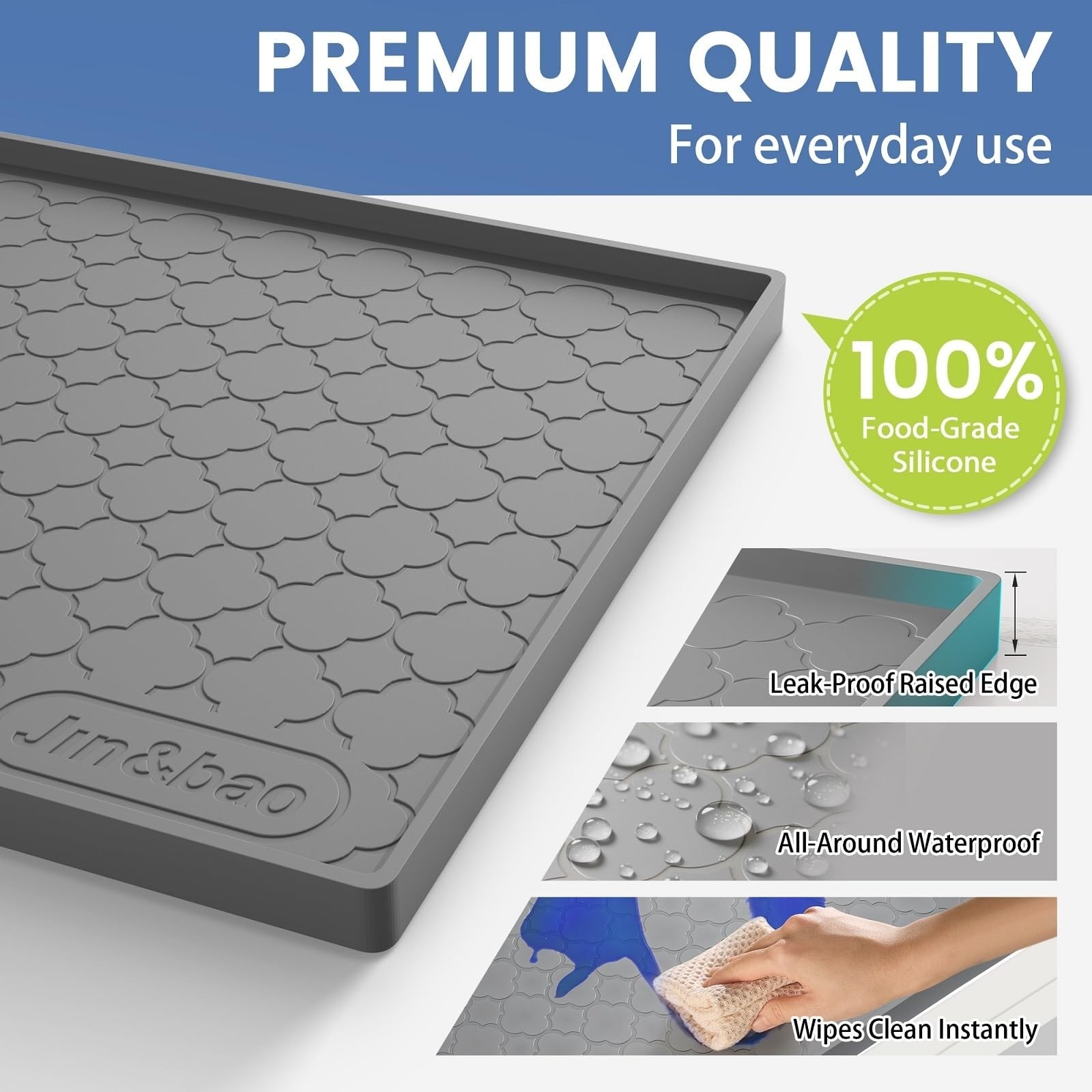 Waterproof Under Sink Mat Cabinet Protector 34x22