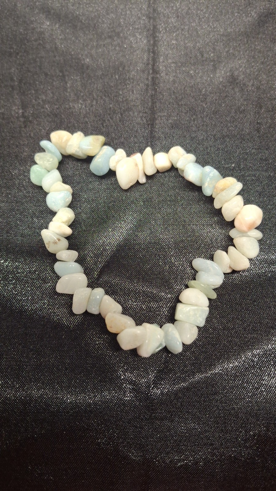 Amazonite Chip Bracelet Size 6 1/2 (BRC 49)