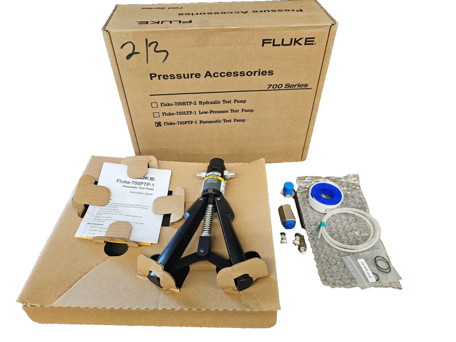 Fluke 700PTP-1 Pneumatic Pressure Test Pump 700 Series