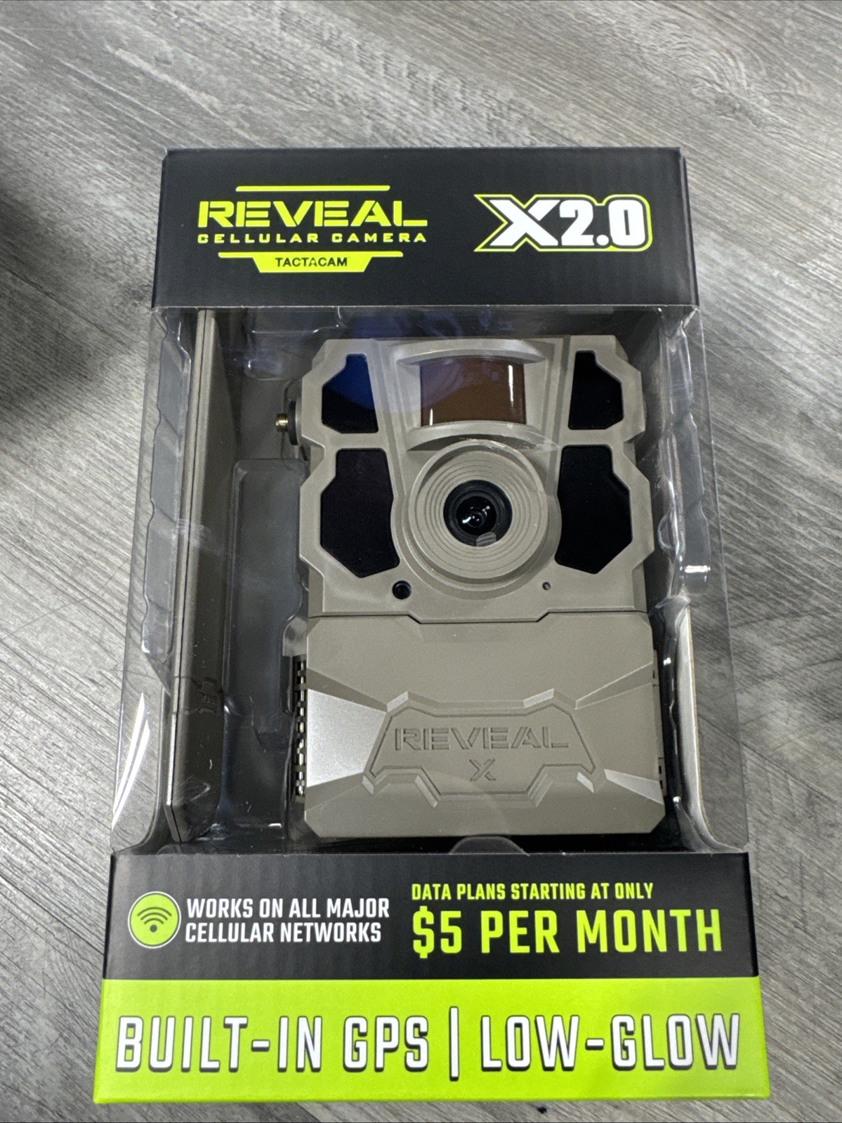 NEW! Tactacam Reveal X2.0 Cellular Camera RV- XG2-WM *
