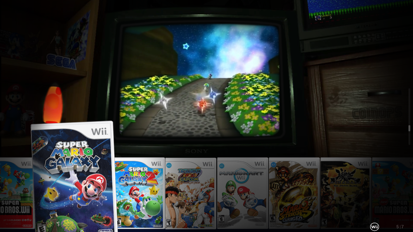 Retro-games system