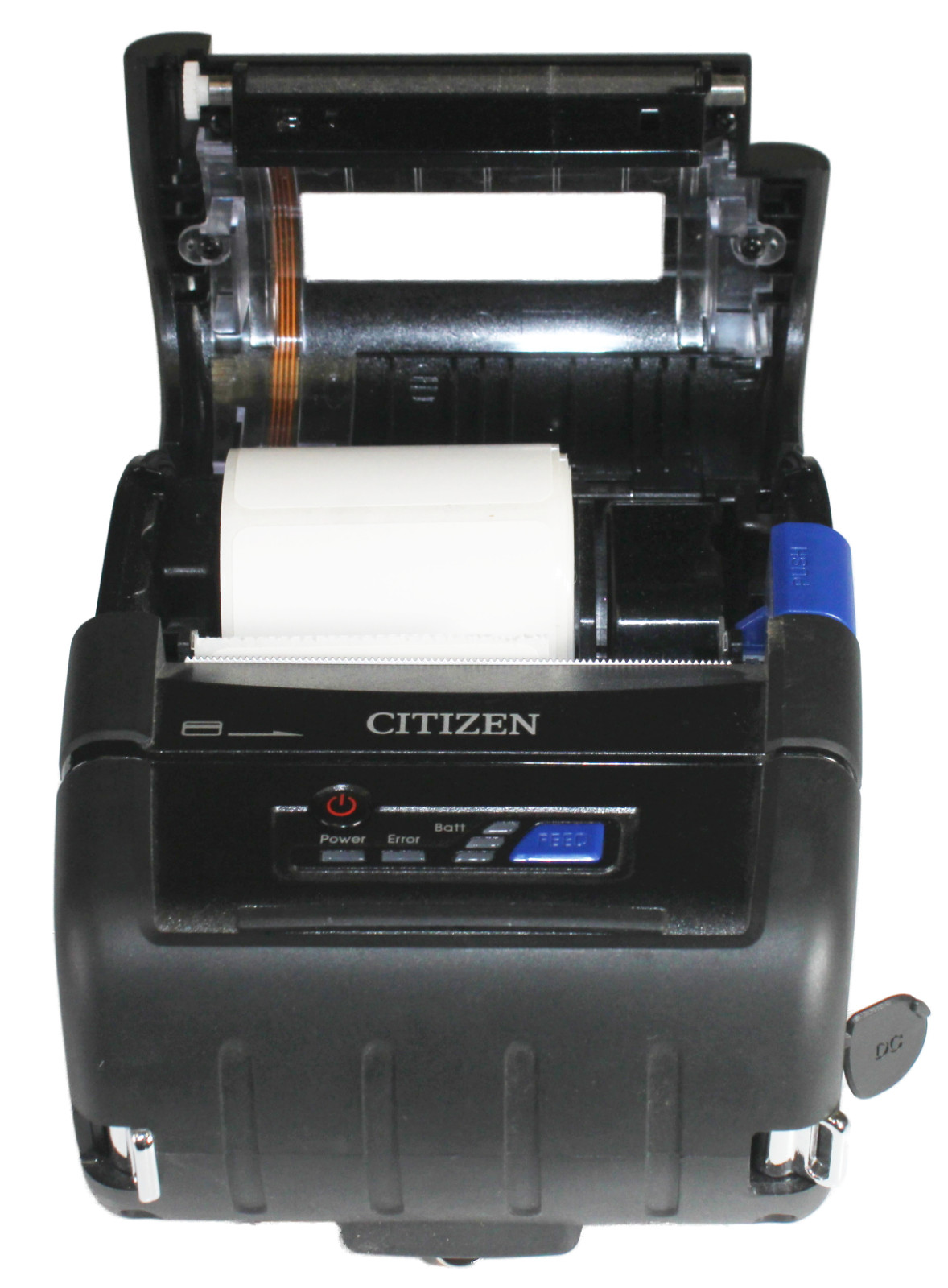 Lot of 2 Citizen CMP-30BT Bluetooth Mobile Receipt Barcode Thermal Printer