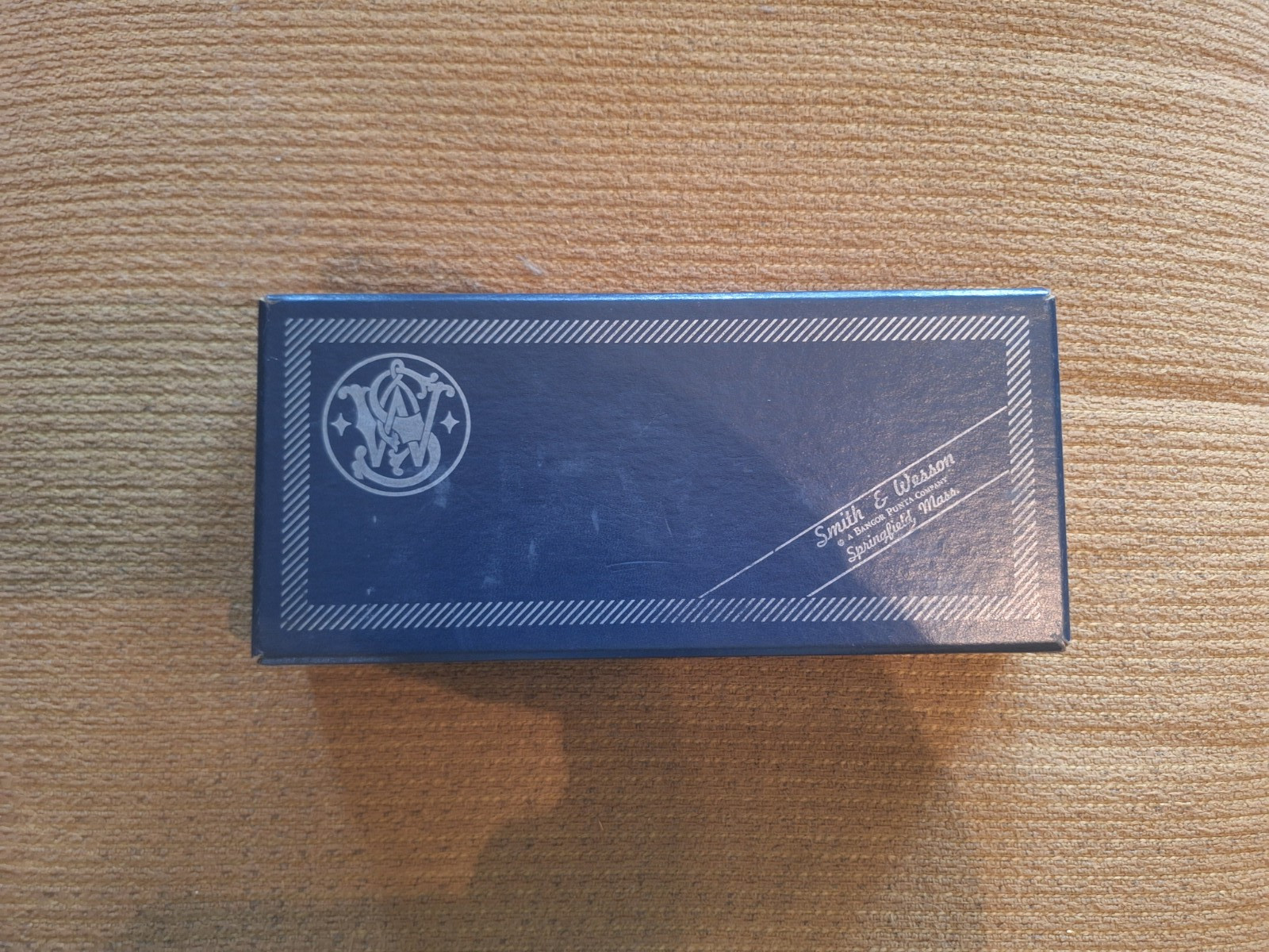 Vintage Smith & Wesson Model 19 Revolver Box with Papers sw7