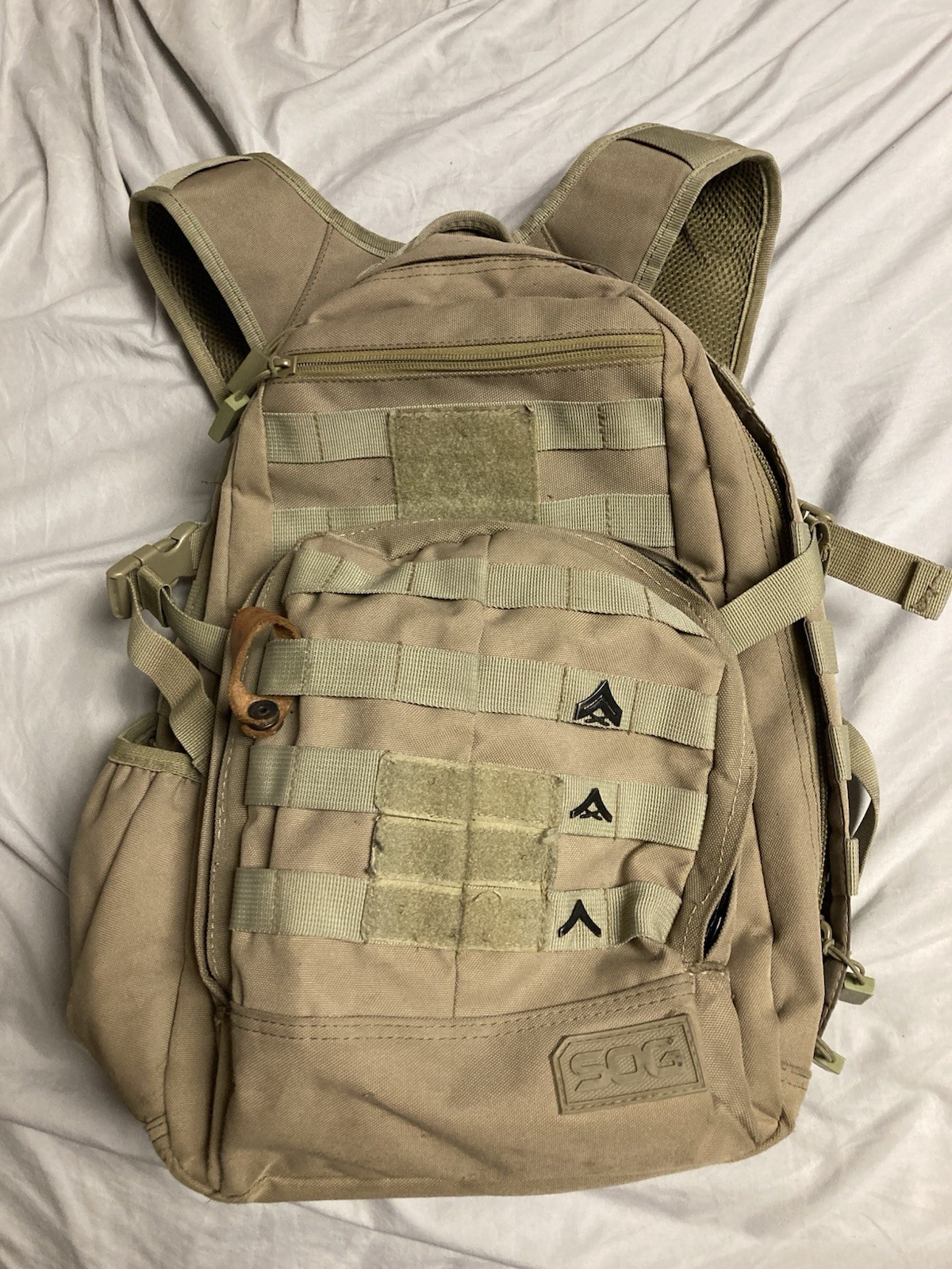 S.O.G. Backpack Coyote Brown Day Molle Pack Bag SOG Tactical Ninja Large Rugged