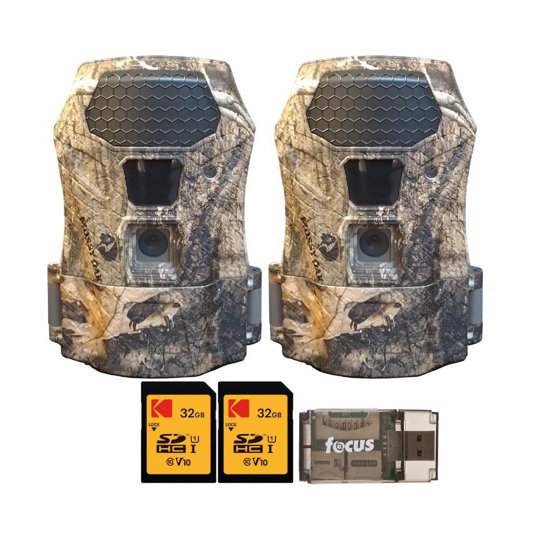 Wildgame Terra Extreme 14 Megapixel IR Trail Camera 2-Pack Bundle HUNTING