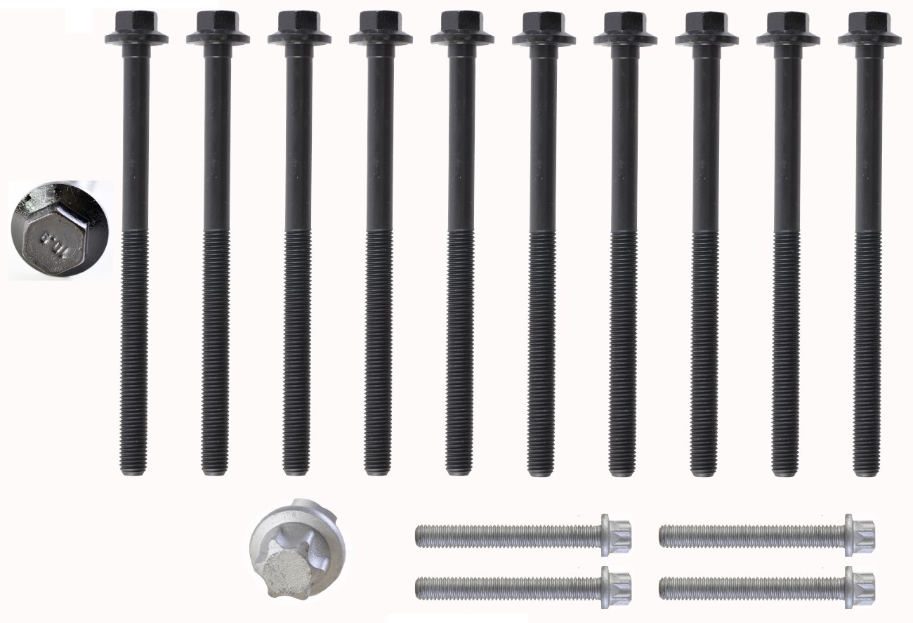 Enginetech HB229 Head Bolt Set for 2000-2017 Buick/Chevrolet/GMC 2.2L