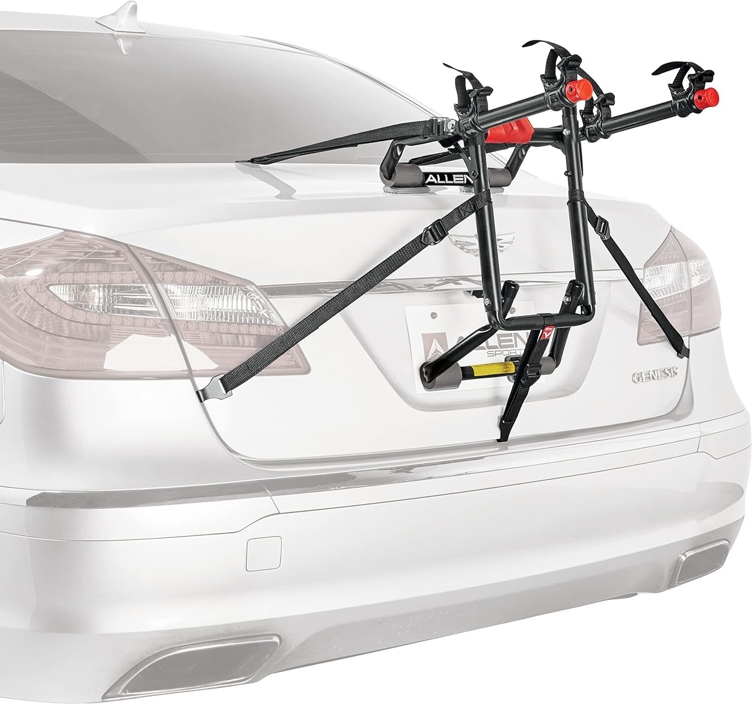 Bike Trunk Rack Allen Sports Deluxe+ Black Rear Mount for Car SUV