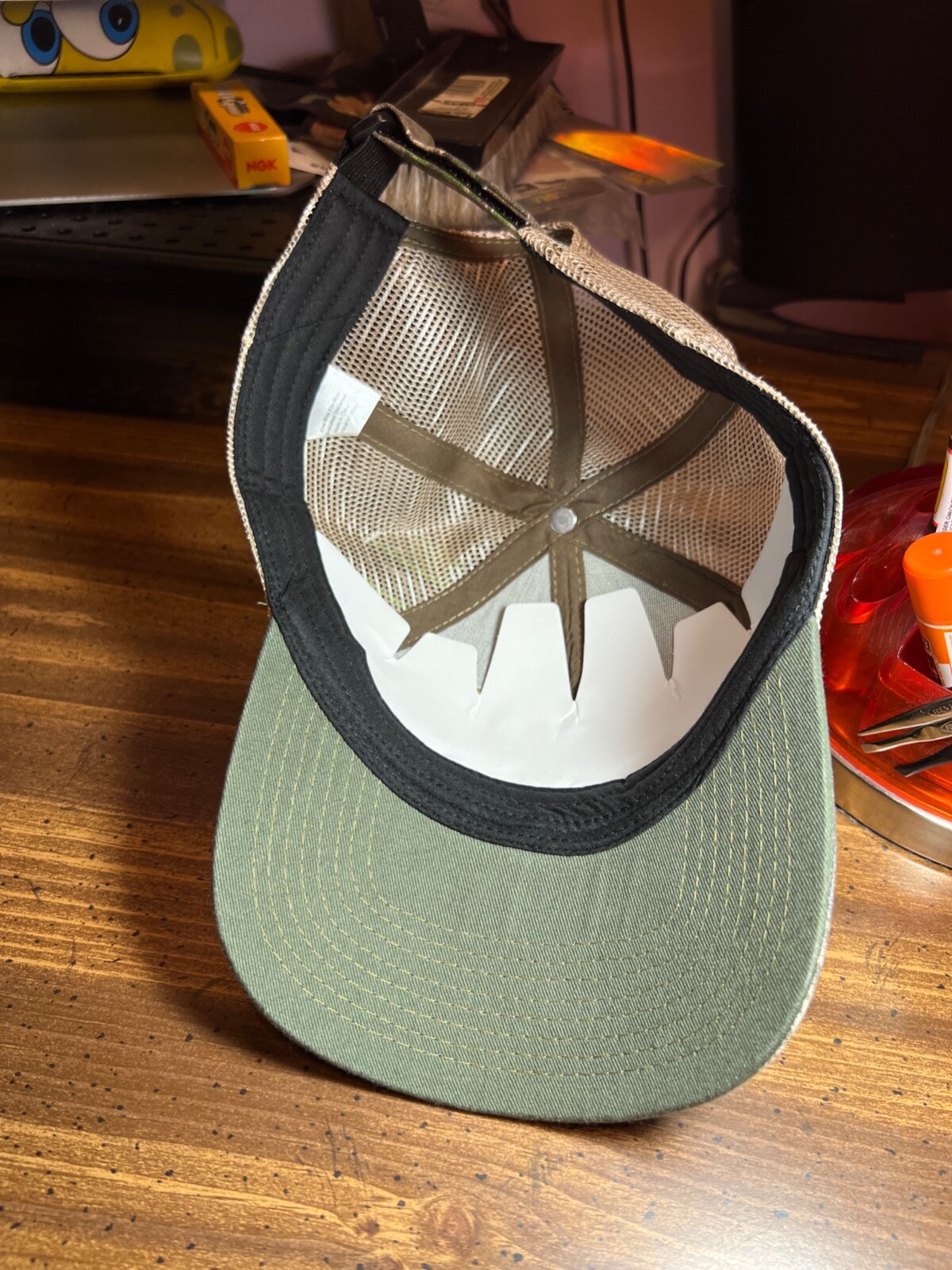 Realtree™ REALTREE Xtra GREEN & Antler Camo Mesh Hat ~ Adjustable ~ BOX SHIPPED