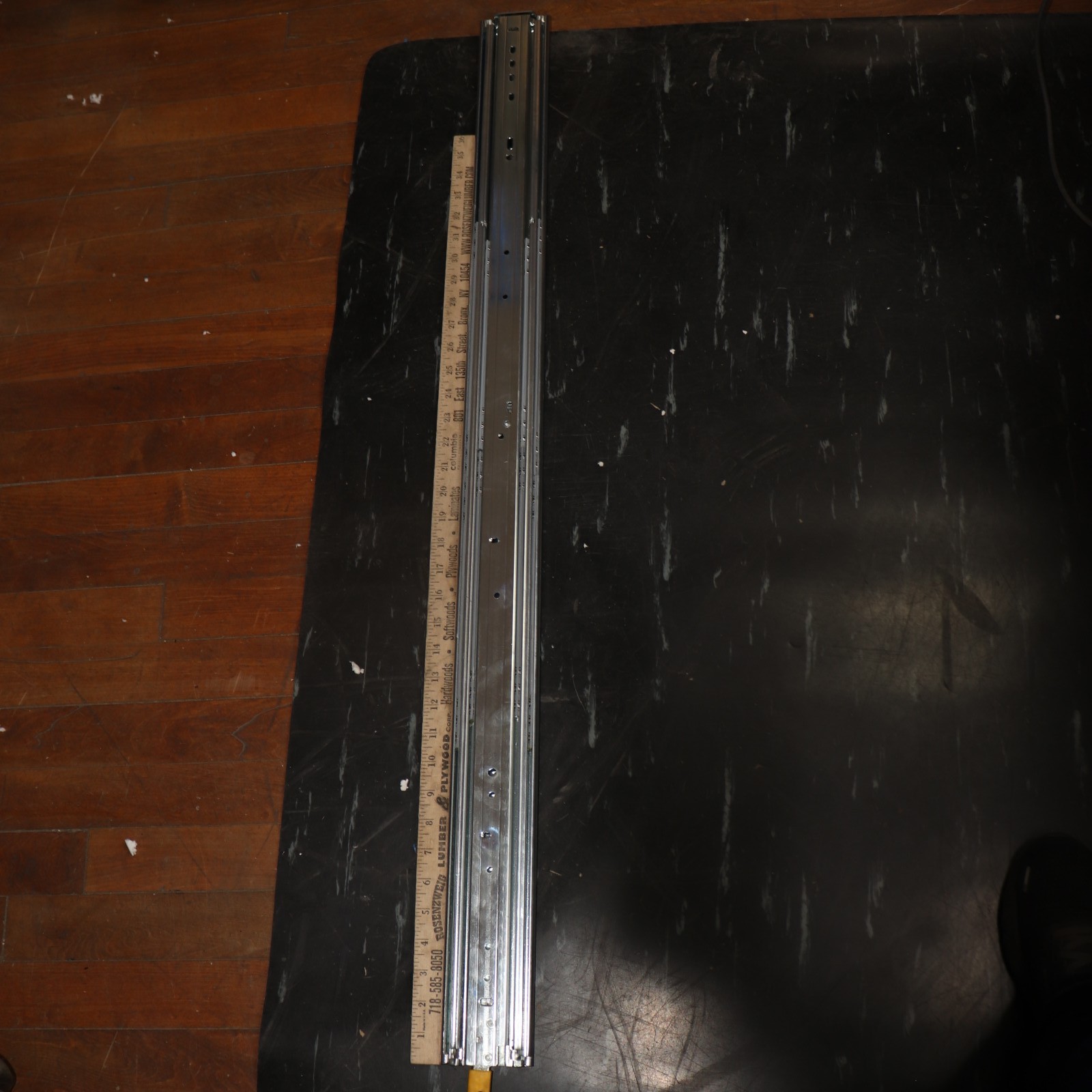 Heavy Duty Locking Drawer Slide 42" x 3"