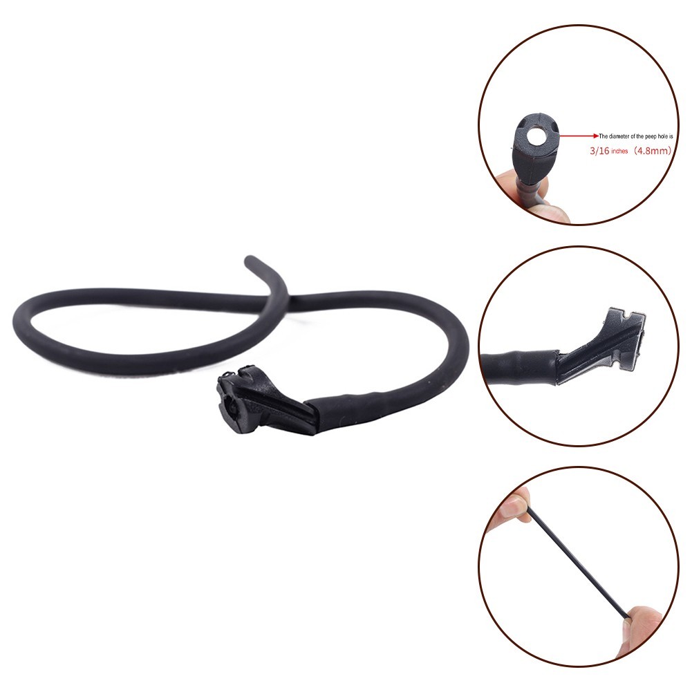 Easy Installation Compound Bow Peephole Sight for Enhanced Performance