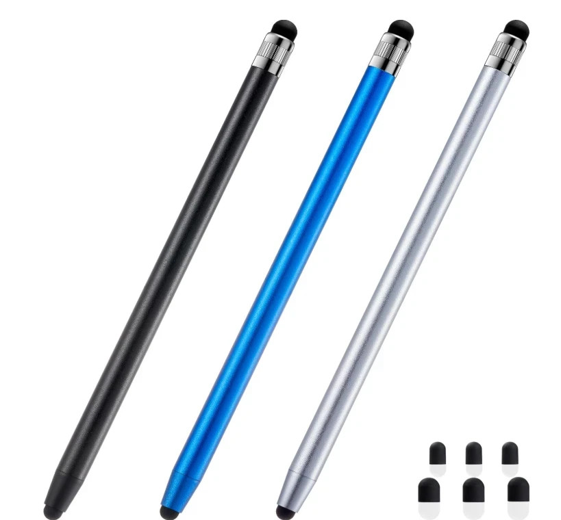 3PCS Stylus Pen Touch Screen Rubber Tip Styluses For iPad Tablet Android Phone..