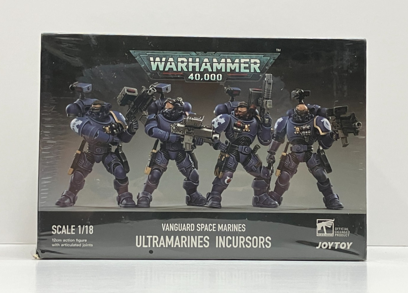 JOYTOY 1/18 Warhammer 40K Vanguard Space Marines Ultramarines Incursors figures