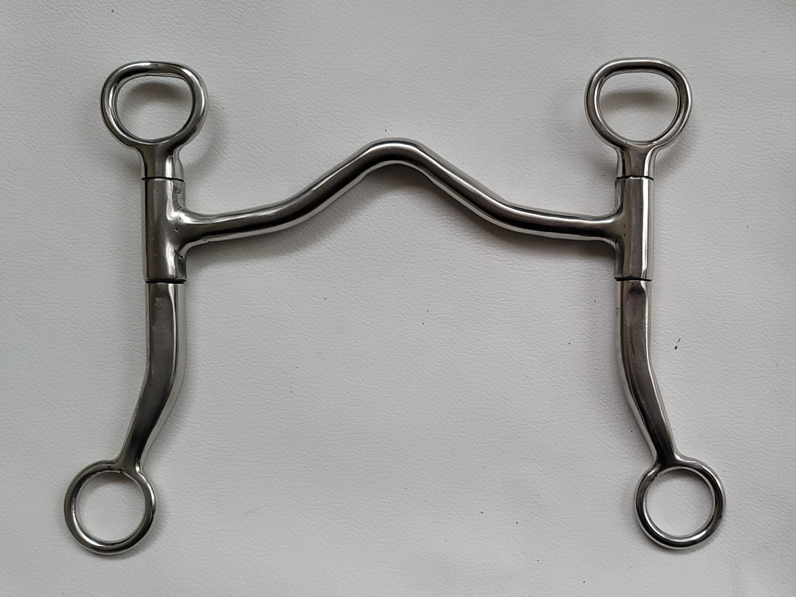 GALLOP Western Comfort Snaffle Futurity Horse Bit Flat Shank