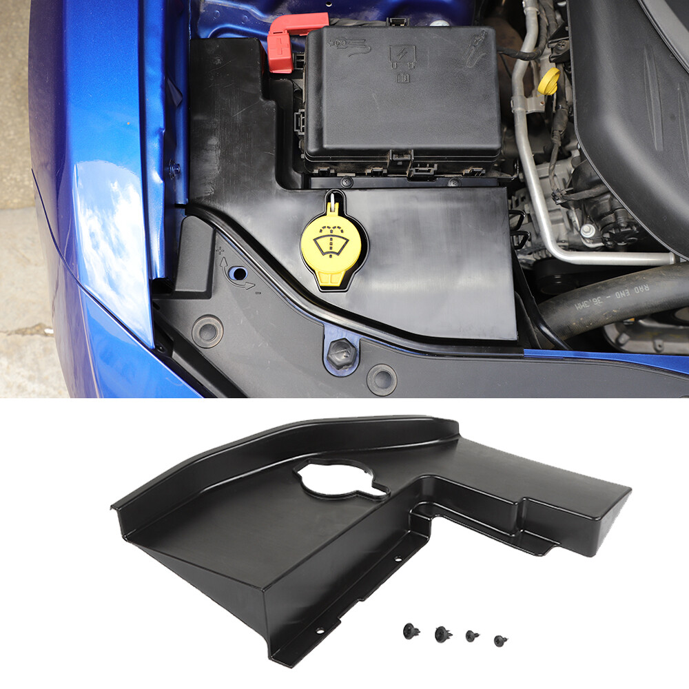 Windshield Washer Tank Engine Bay Panel Cover for Dodge Challenger Charger 2015+