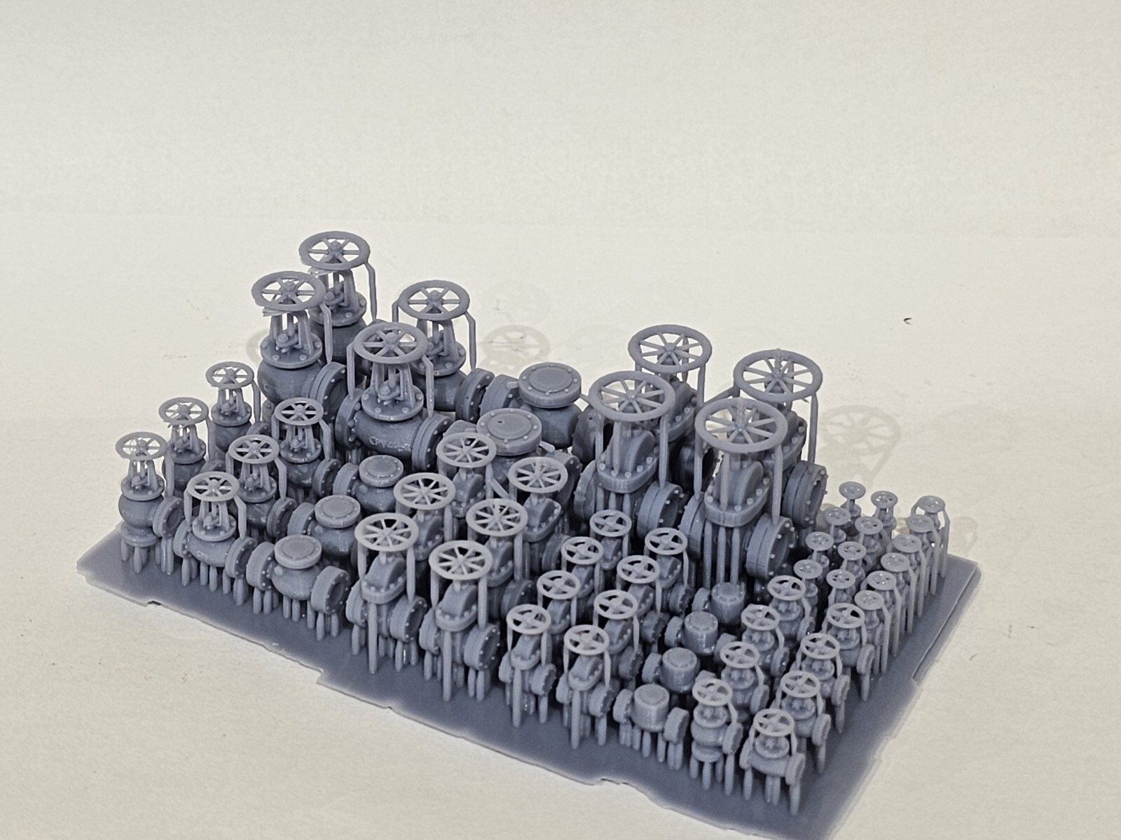 59 pieces Assorted Set O Scale Pipe and Valves Asst 1:48 Dioramas