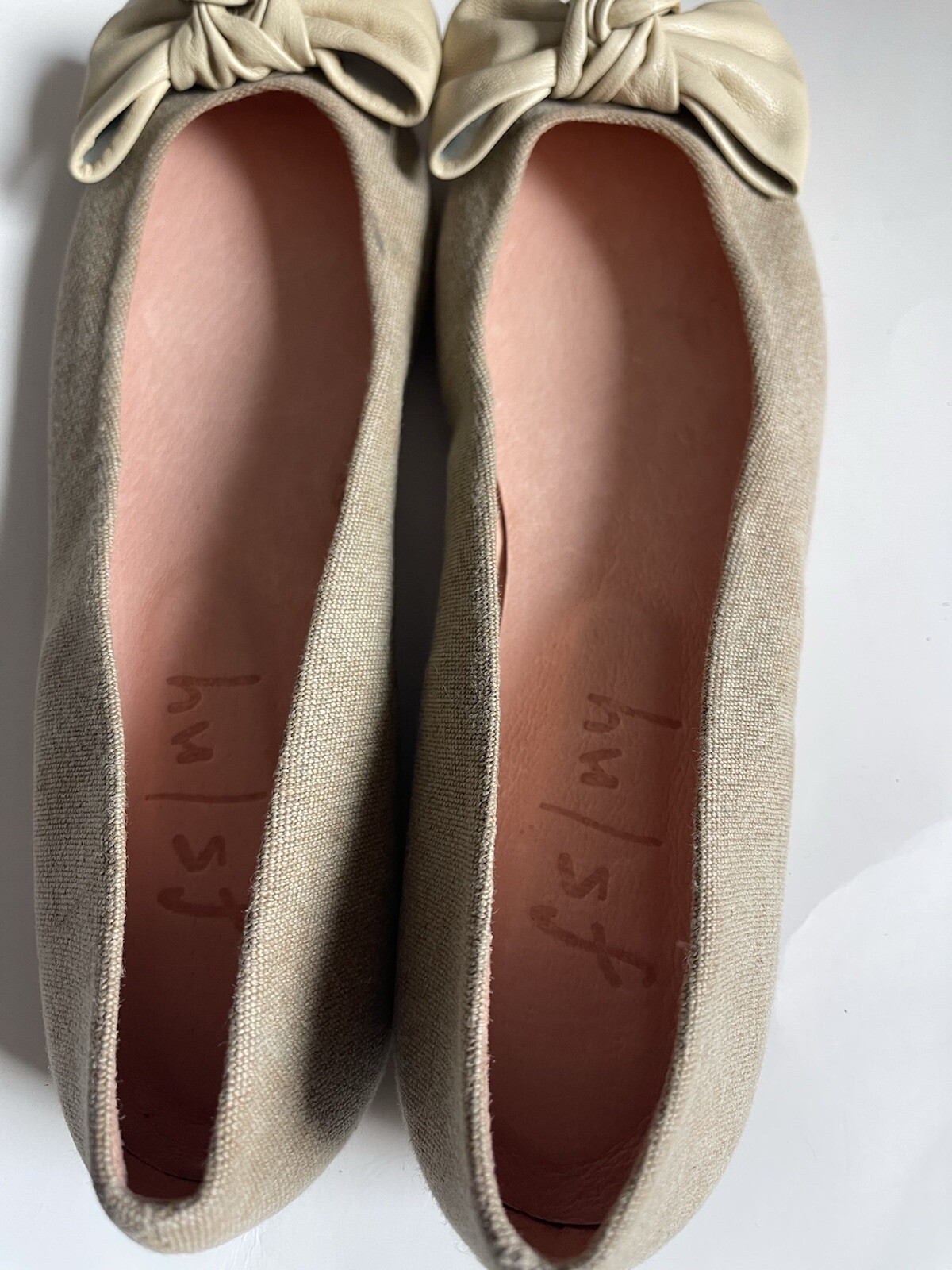 French Sole fs/ny Sz 9 Leopard Pony Hair Leather Ballet Flats Spain Safari Chic