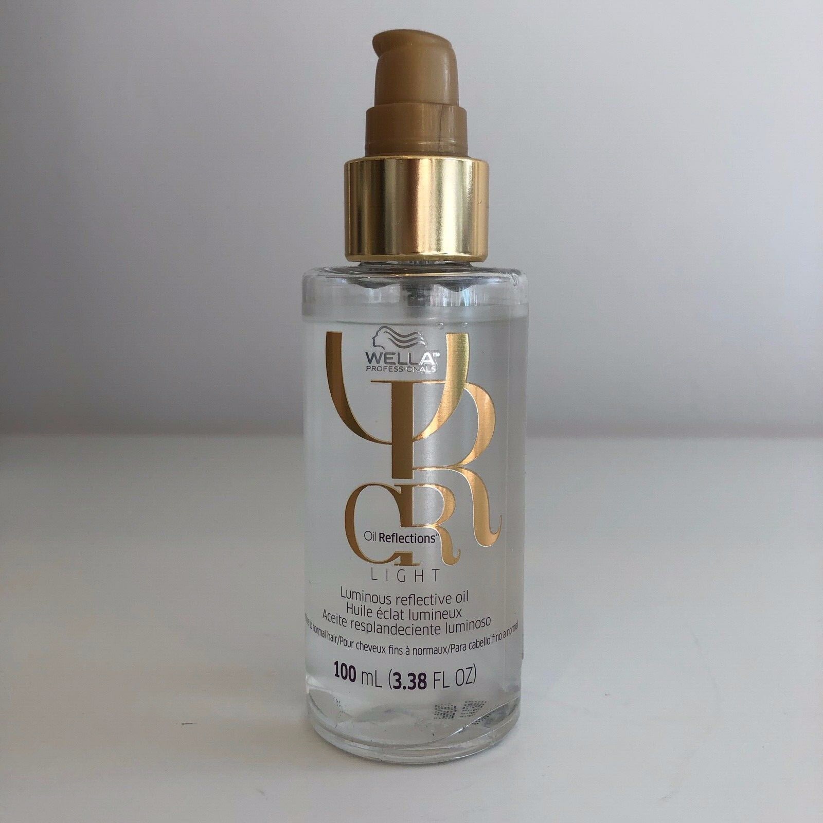 Wella Oil Reflections Light Luminous Reflective Oil 3.38 oz   new fresh