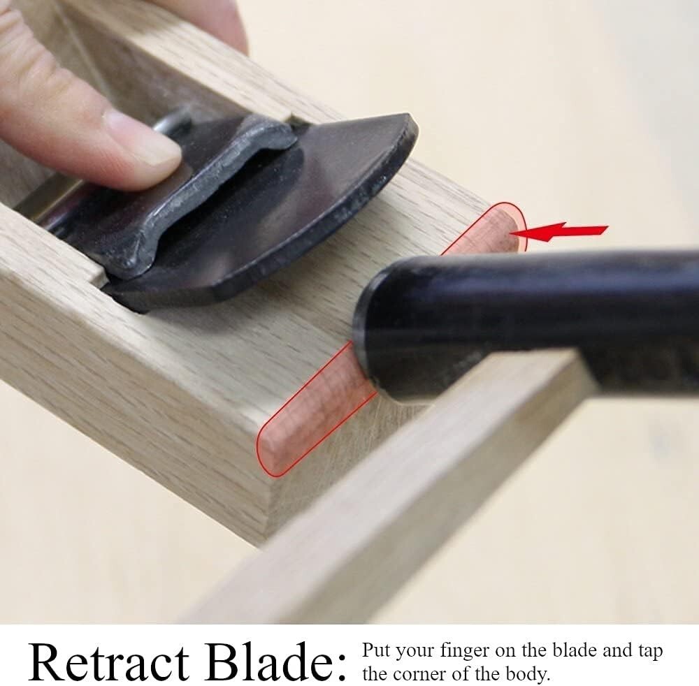 Kakuri Sangyo Mini Plane Blade Width 42mm Wood Surface Finishing Processing