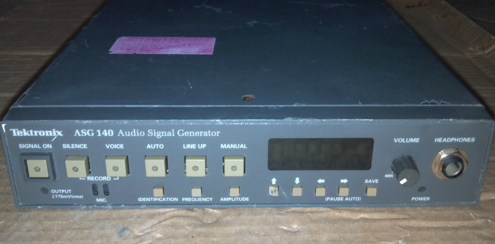 TEKTRONIX ASG 140 AUDIO SIGNAL GENERATOR