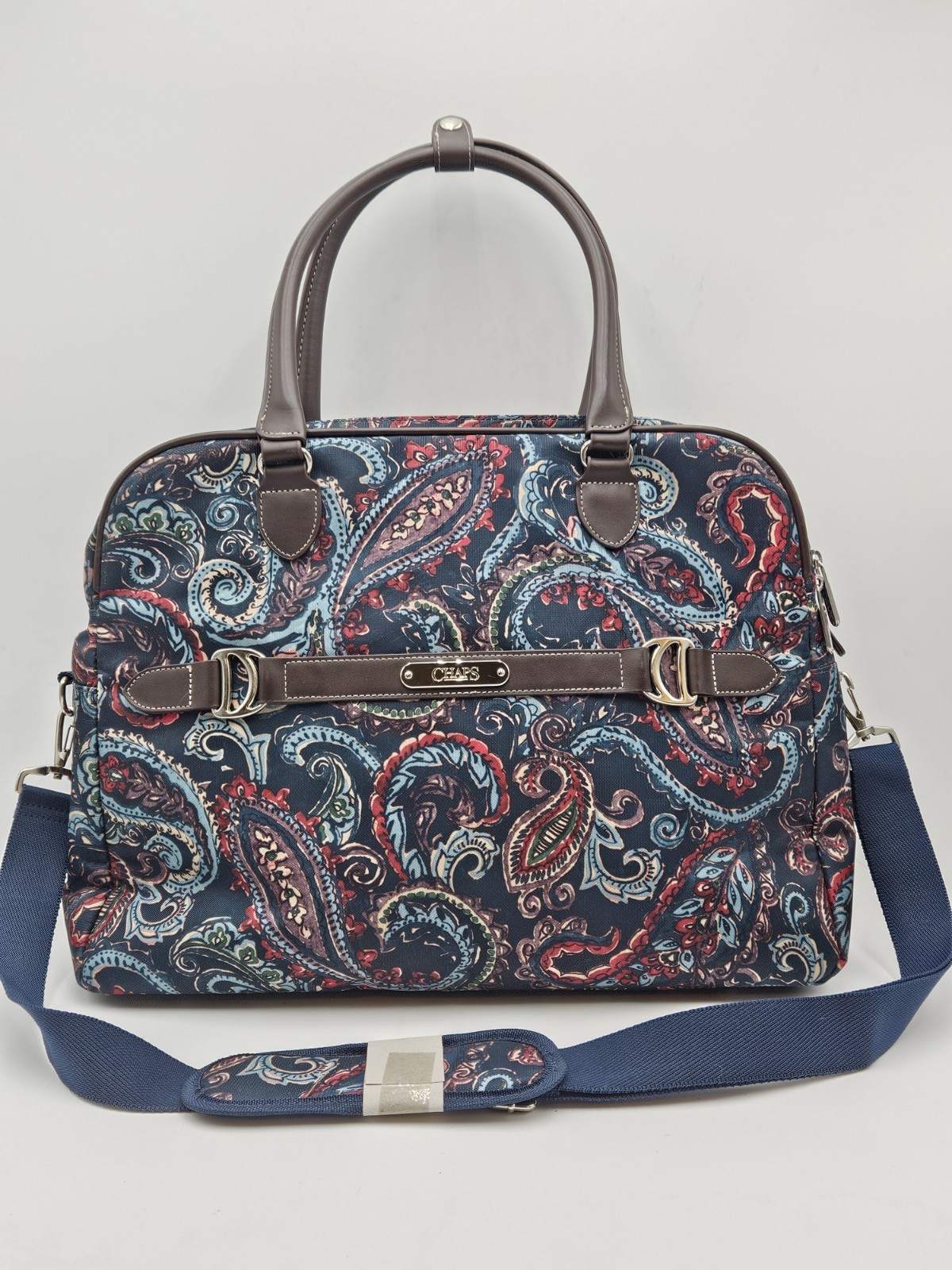 Ralph Lauren Chaps Richmond Park Mountain Paisley Weekender Laptop Travel Bag